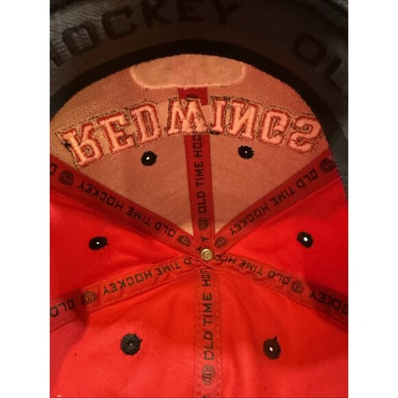 Red Wings hockey hat cap Old Time Hockey Balconey Collection. Like New - Picture 7 of 8